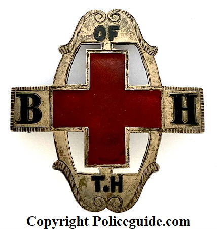 Board of Health Territory of Hawaii badge made of sterling silver.