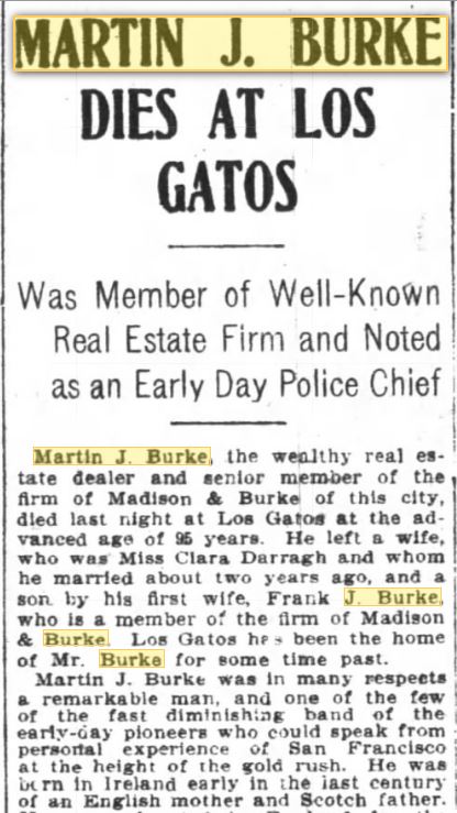 March 21 1906 SF Chronicle Obit