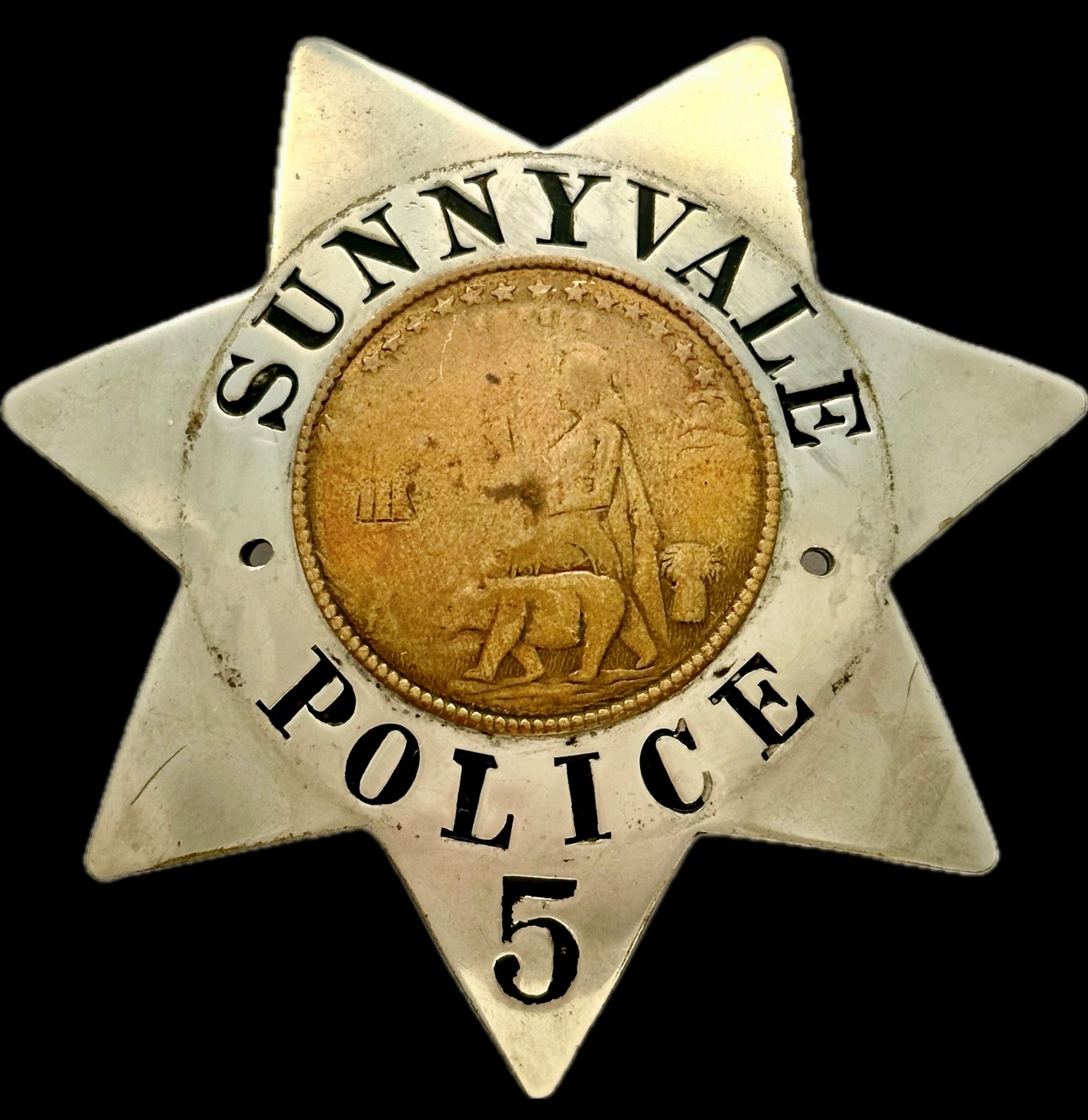Sunnyvale police badge 5
