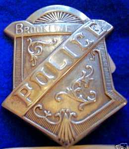 Brookline Police badge