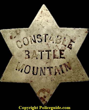 Battle Mountain Constable blk