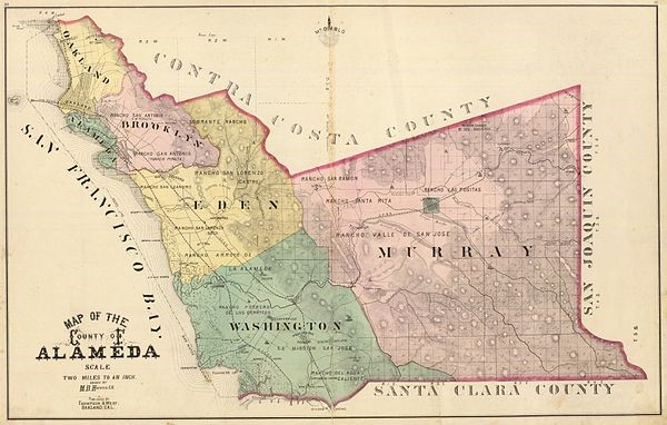 Alameda Co. Township Map