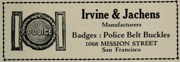 Irvine & Jachens1929 Ad