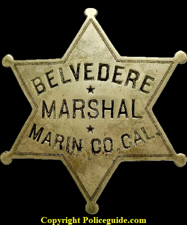 Belvedere Marshal made by L. H. Moise San Francisco.  Circa 1893.