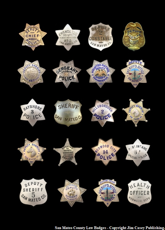 San Mateo County Lawman Poster 20x30