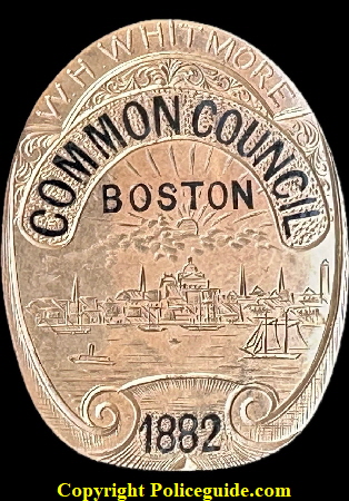 W. H. Whitmore Boston City Council 1882.