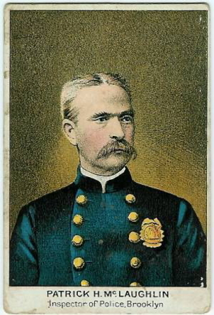 Brooklyn InspectorTobacco Card Patrick H McLaughlin