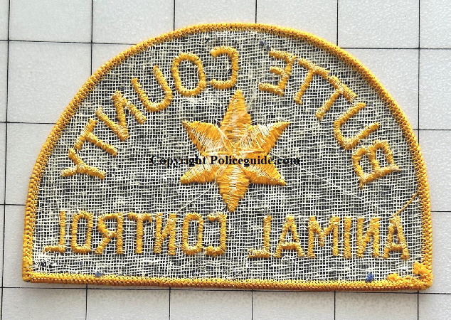 Butte Co. Animal Control Patch bk