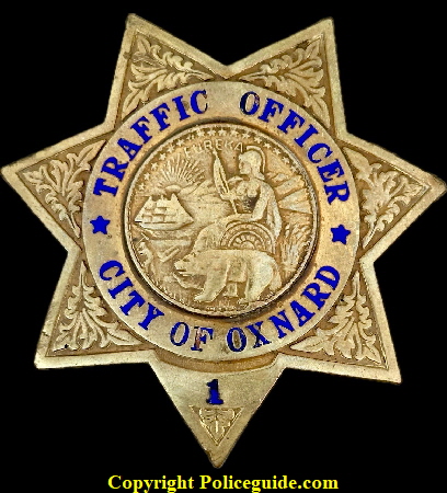 Oxnard Traffic Officer 1, made by Entenmann Los Angeles.