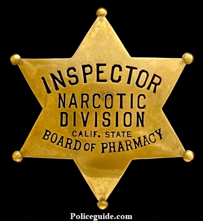 Insp Narcotic Div Board of Pharmacy 450