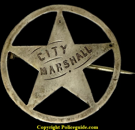 City Marshal circle star