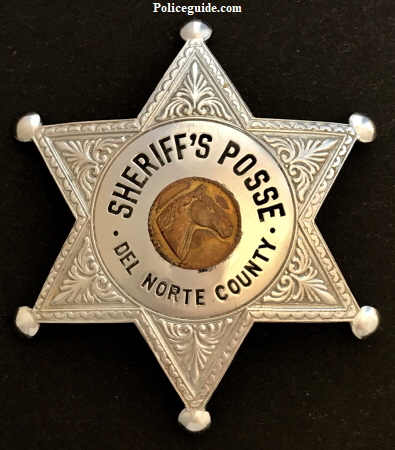 Del Norte Co. Posse Badge