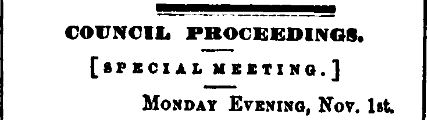 Doebler Appointed Policeman Daily National Democrat Nov 2 1858 