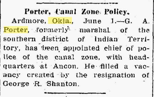 Evening News Ada OK June 2 1909