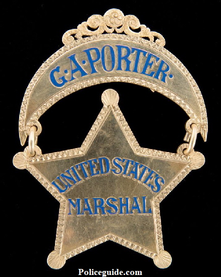 G.A.Porter suspension badge bk