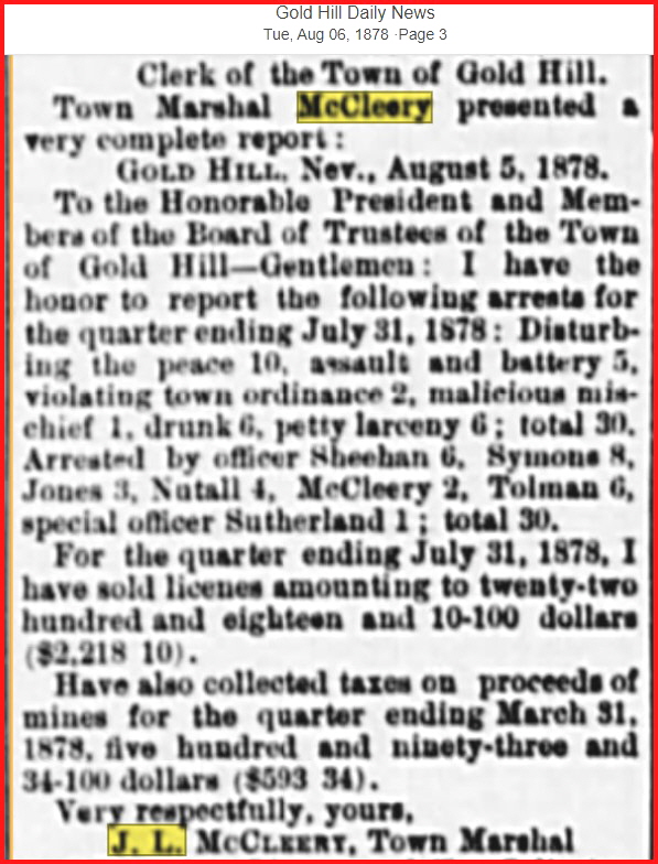Gold Hill Daily News August 6, 1878