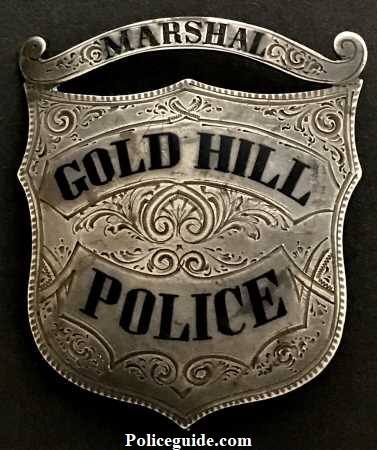 Gold Hill Marshal Badge450s