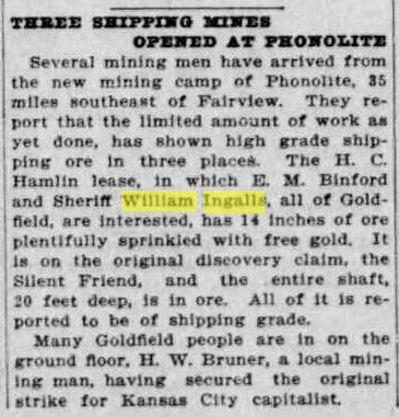 Goldfield News 22 Dec 1906 p5