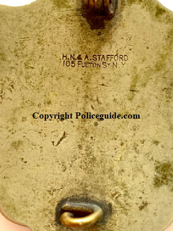 Coney Island Jockey Club 18 back with hallmark by H. N. & A. Stafford. Coney Island Jockey Club 18 back with hallmark by H. N. & A. Stafford.