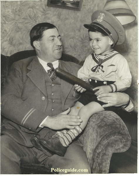 Chief Louis Silva and Son.