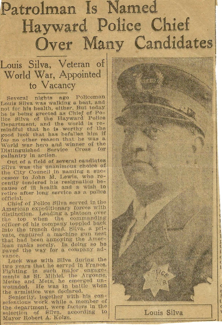 Louis Silva Named Chief 2