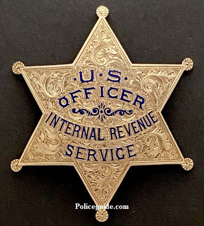 William Cornelius McCarthy was appointed a U.S. Officer for the Internal Revenue Service in January of 1920.  A native son of California he was born in San Francisco on April 12, 1884.