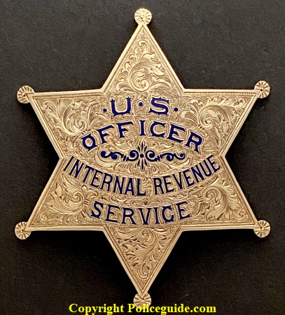 William Cornelius McCarthy was appointed a U.S. Officer for the Internal Revenue Service in January of 1920.  A native son of California he was born in San Francisco on April 12, 1884.