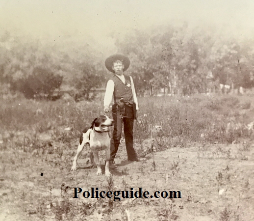 A young J. Walter Mills working as a Imperial County Deputy Sheriff Detective.