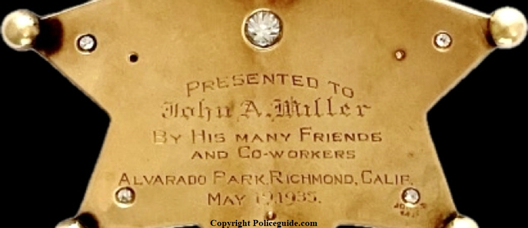 John A. Miller 14k gold star b
