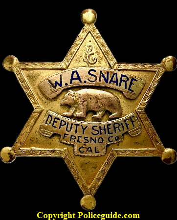 Fresno Co. DS W.A. Snare