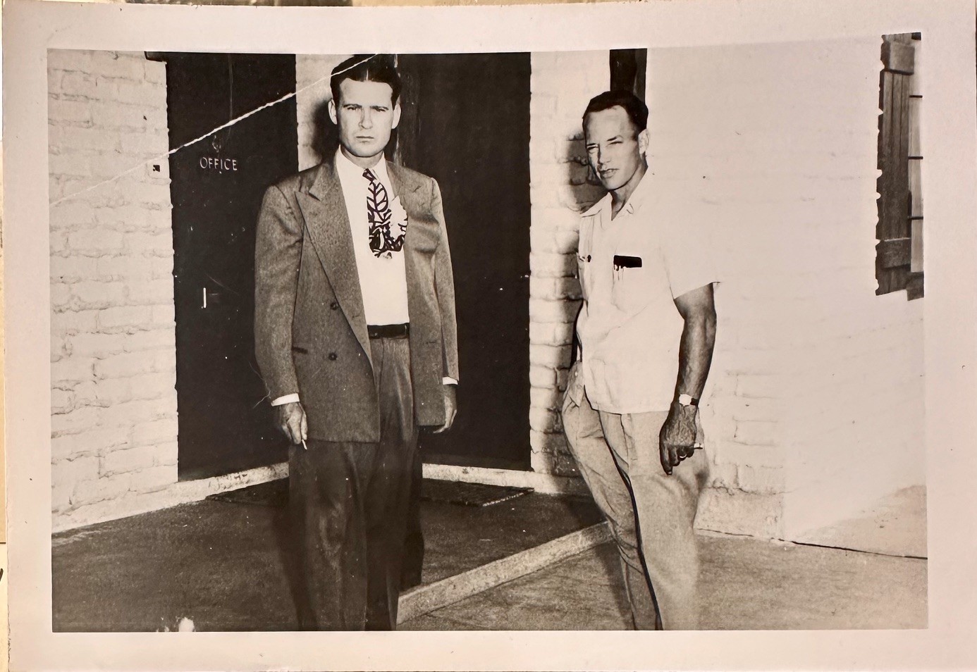 Detectives Hiram Poweell and Bruce Woofter