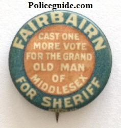 Fairbairn for Sheriff