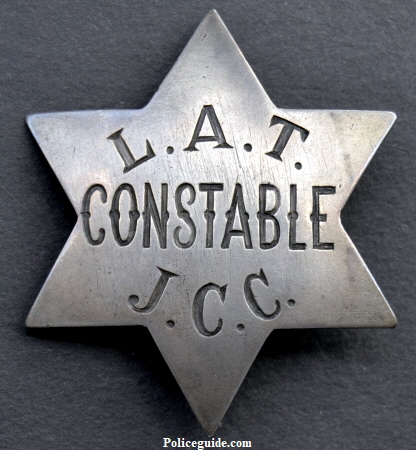 John C. Cline was elected Constable of the Los Angeles Township in 1884.