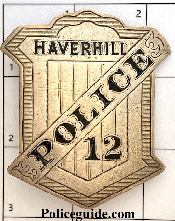 Haverhill Police badge 12 sterling