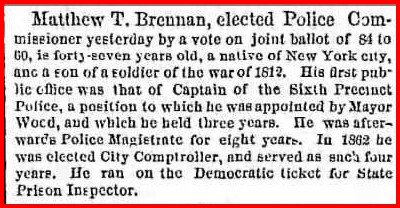 Brennan Police Comm. article