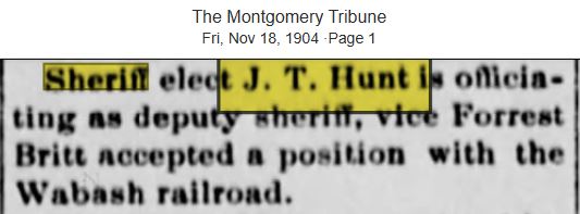 Montgomery Tribune November 18, 1904