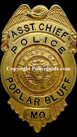 Poplar Bluff Asst. Chief shield