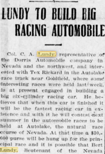 Reno Gazette-Journal December 3, 1908