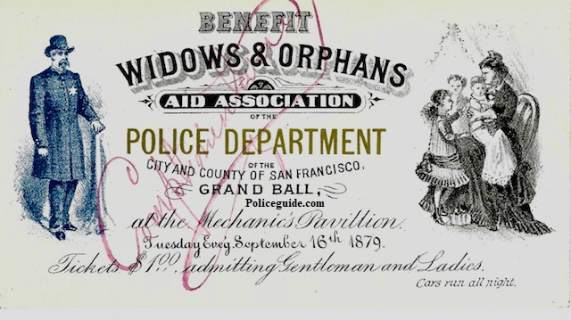 1879 Widows & Orphans invitation