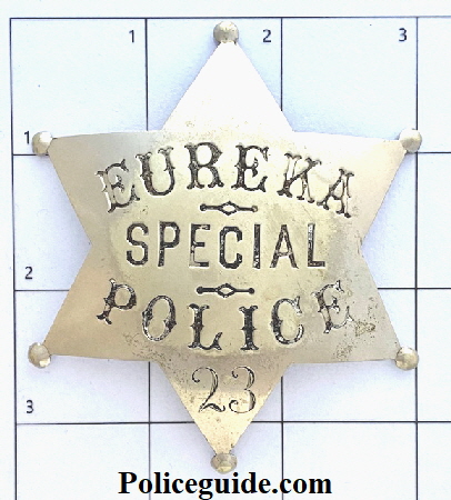 Eureka Police Special 23 made by Reininger San Francisco.