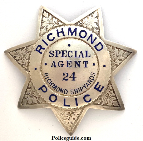Richmond Shipyards Spec Agent 24