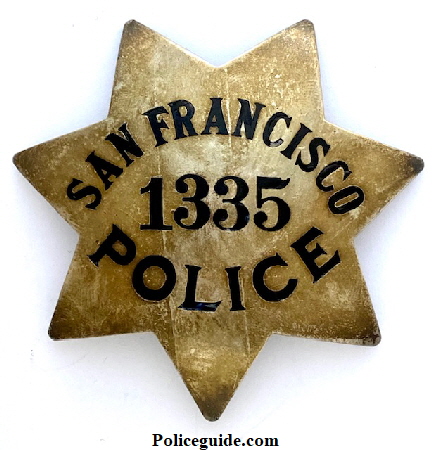 SFPD Star 1335