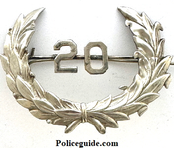 SanDiegoPD-1917-20Cline hat badge