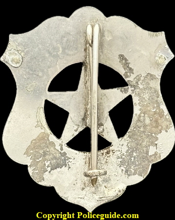 US Indian Police Orval Davis bk