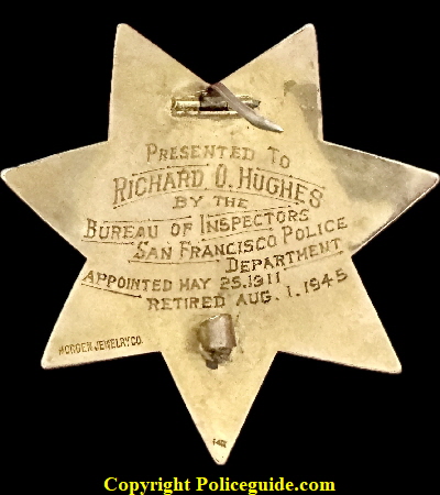 SFPD Inspector A389 bk