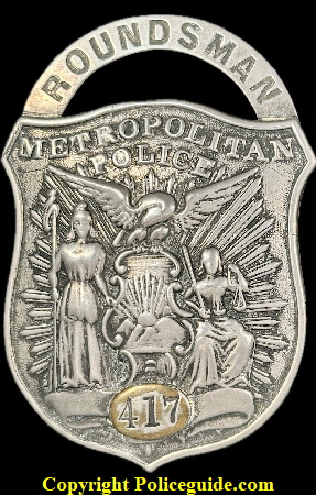 Roundsman Metropolitan Police 417 Roundsman Metropolitan Police 417