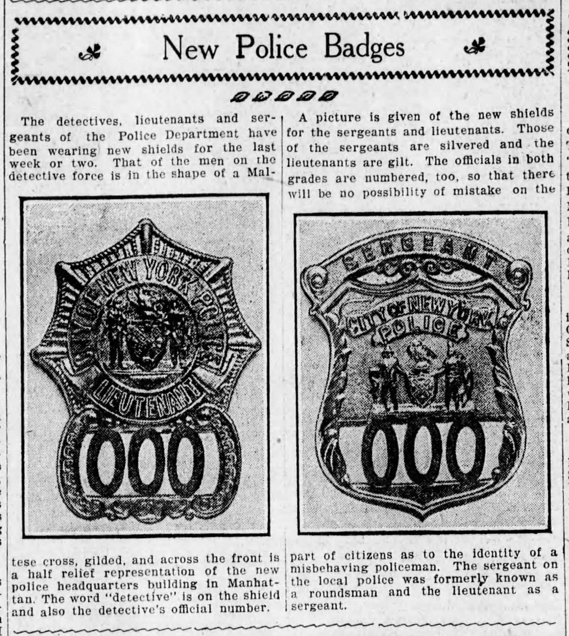 Type 1 Sergeant article