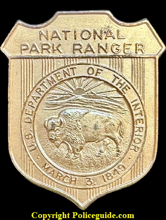 National Park Ranger Interior Dept.