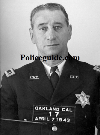 Appointed May 9, 1927 to the Oakland Police Department George W. Pratt rose to the rank of Lieutenant. 
