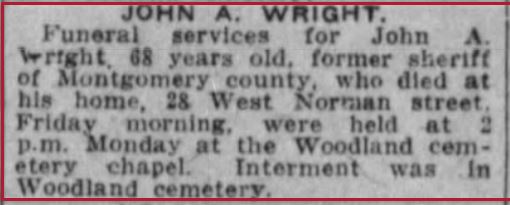 Obit John A. Wright